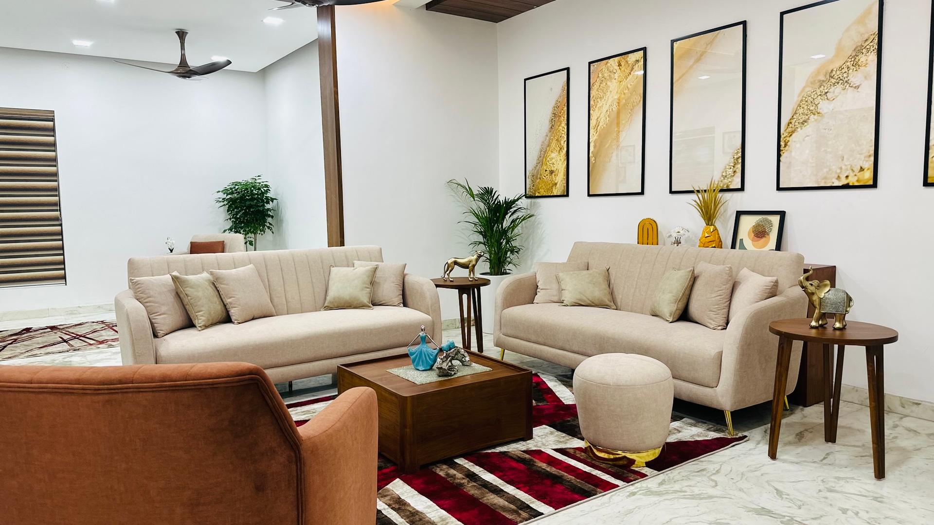A reception room in a Cocoon-managed home in Kochi